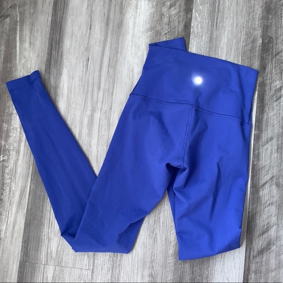 lululemon athletica Pants - Lululemon Symphony Royal Blue Soft High Waisted Leggings